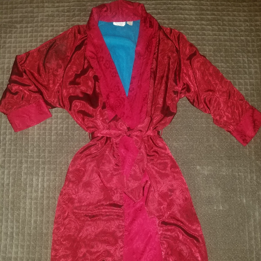 Vintage gold tags Victoria's Secret Robe
